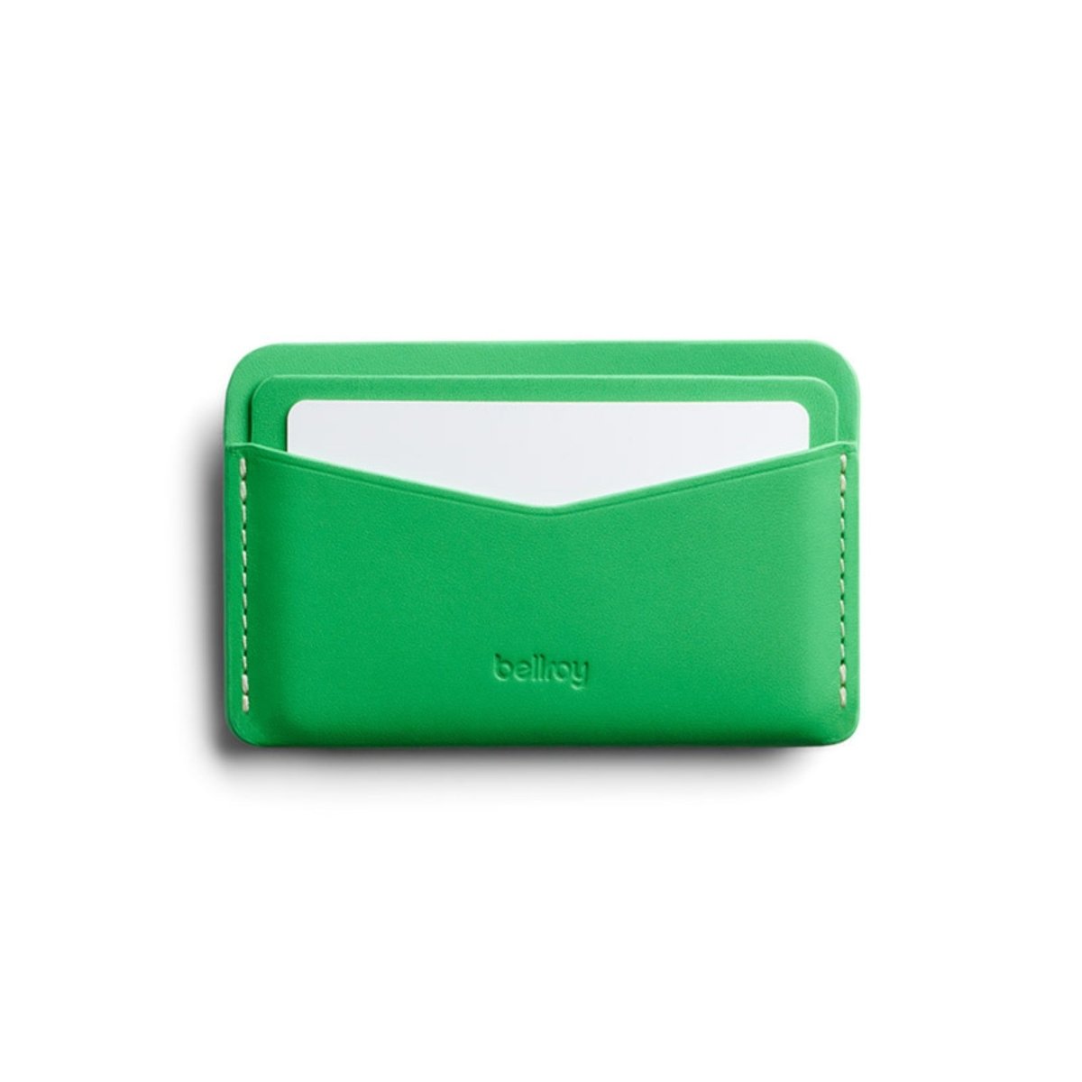 Bellroy Card Slip in Neon Green - Getoutside Shoes