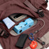 Bellroy Cinch Backpack in Burgundy - Getoutside Shoes