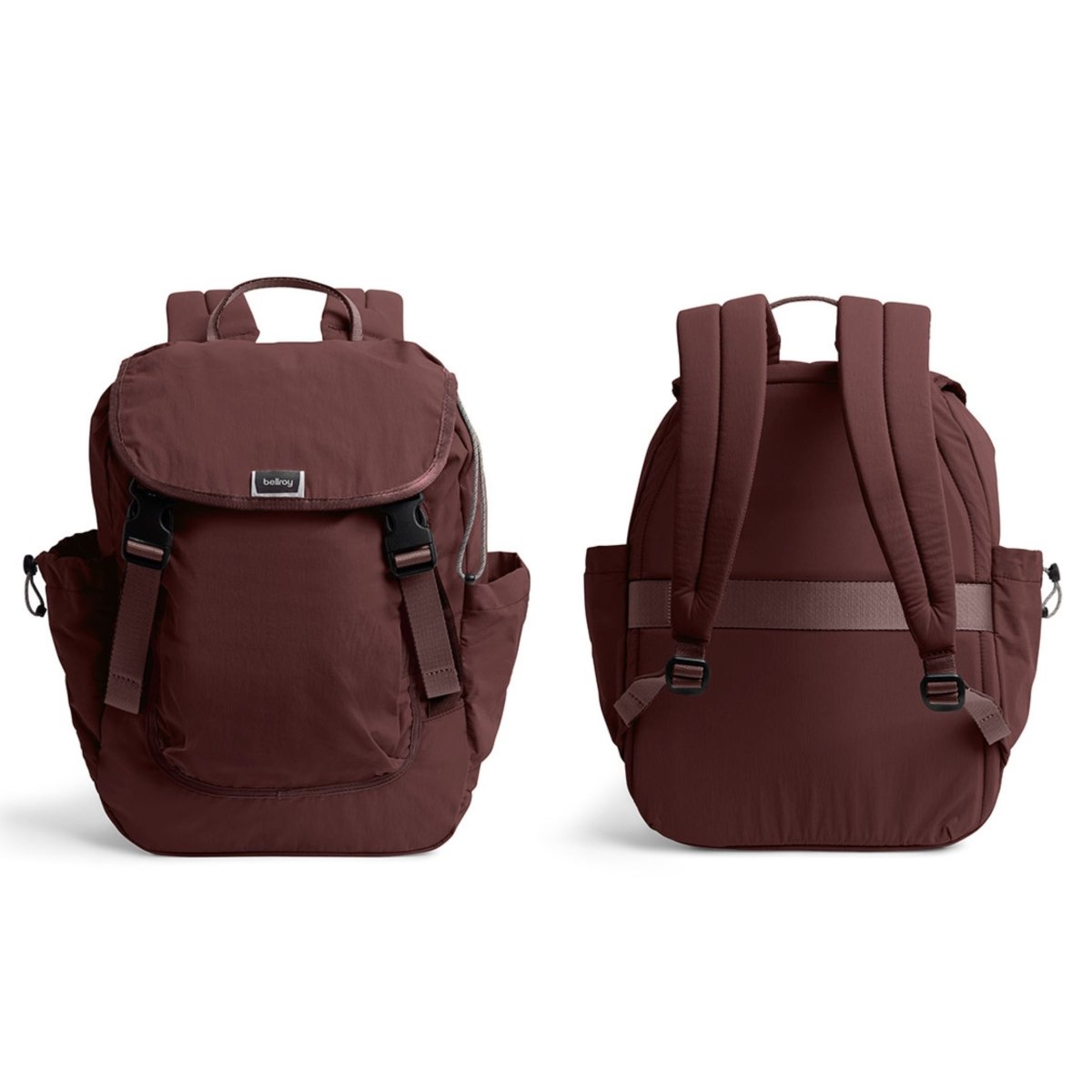 Bellroy Cinch Backpack in Burgundy - Getoutside Shoes