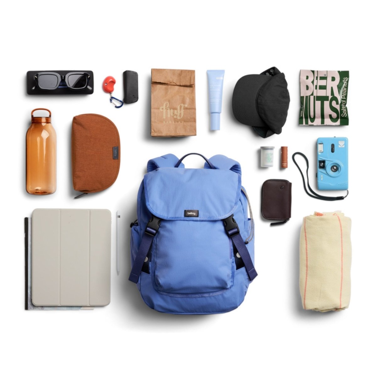 Bellroy Cinch Backpack in Denim Blue - Getoutside Shoes