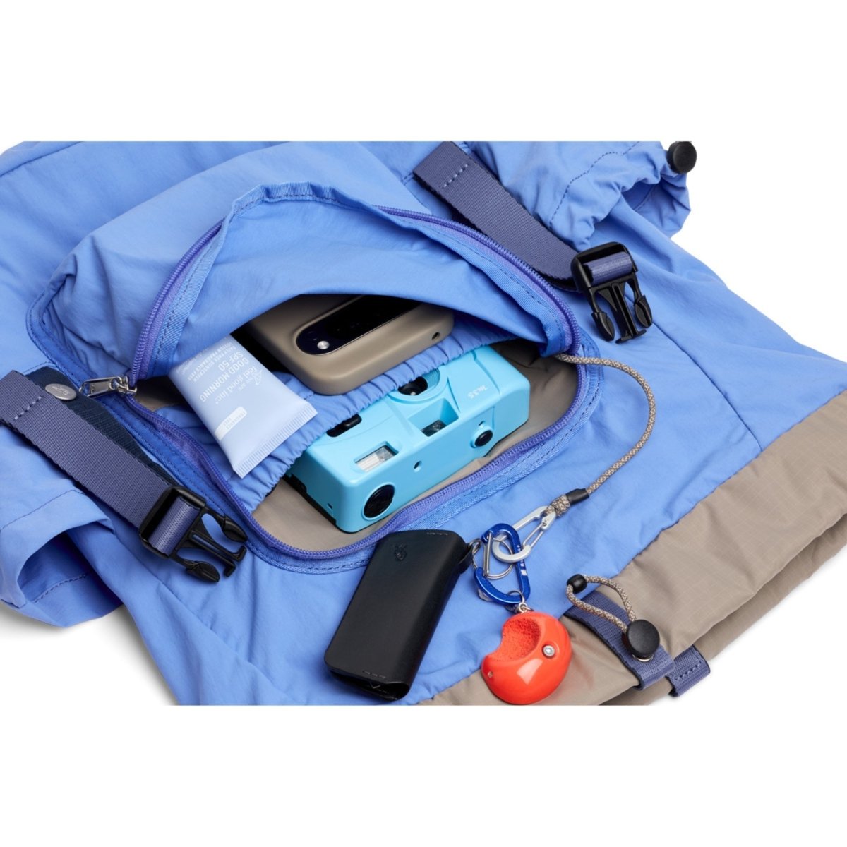 Bellroy Cinch Backpack in Denim Blue - Getoutside Shoes