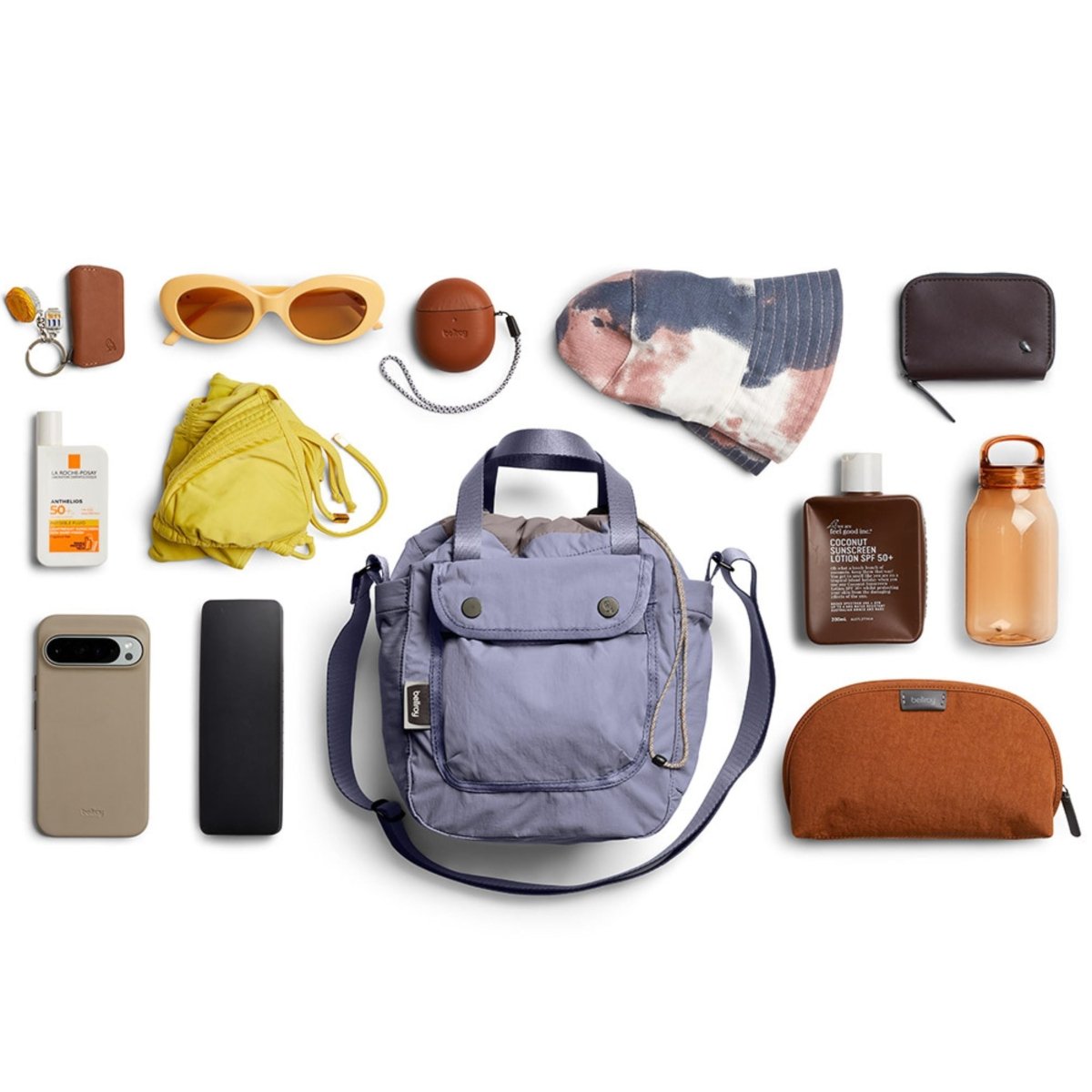Bellroy Cinch Bucket Bag in Lilac Haze - Getoutside Shoes