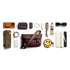 Bellroy Cinch Mini Messenger in Burgundy - Getoutside Shoes