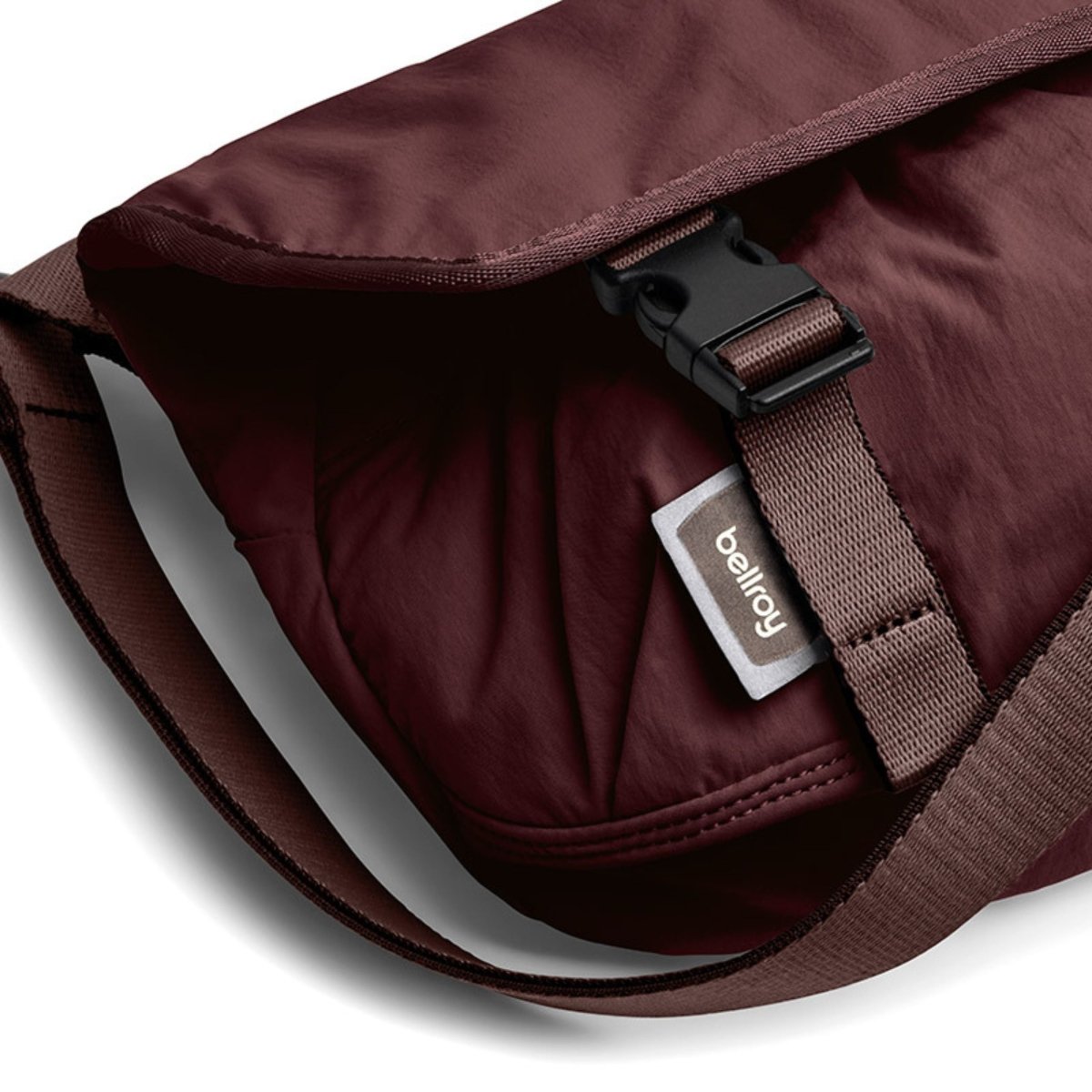Bellroy Cinch Mini Messenger in Burgundy - Getoutside Shoes
