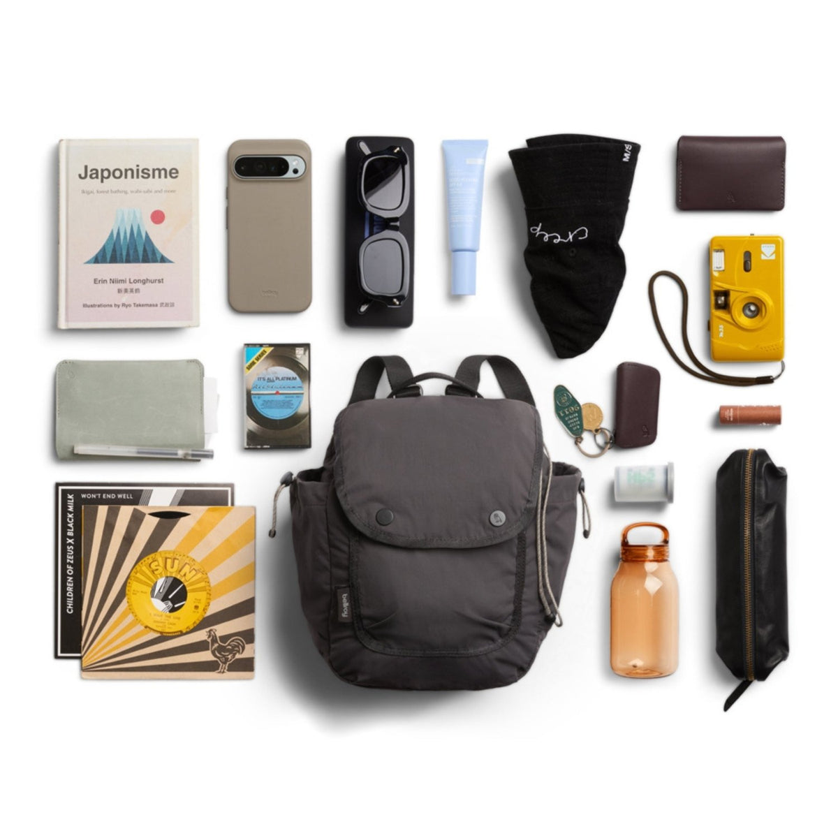 Bellroy Cinch Minipack in Charcoal - Getoutside Shoes