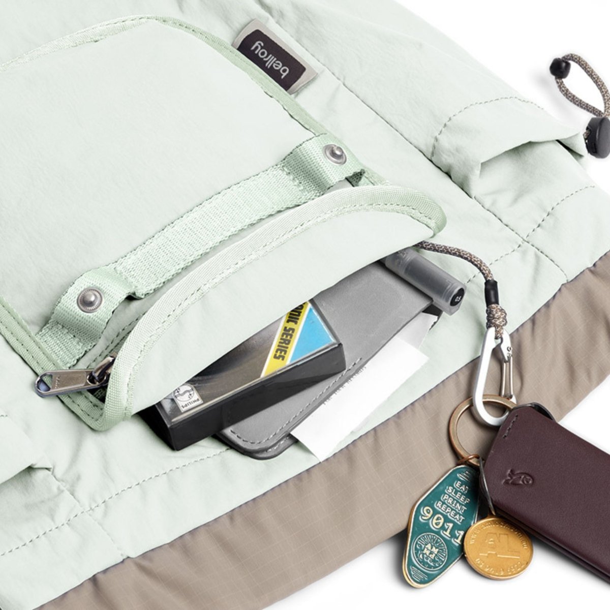 Bellroy Cinch Minipack in Seafoam - Getoutside Shoes