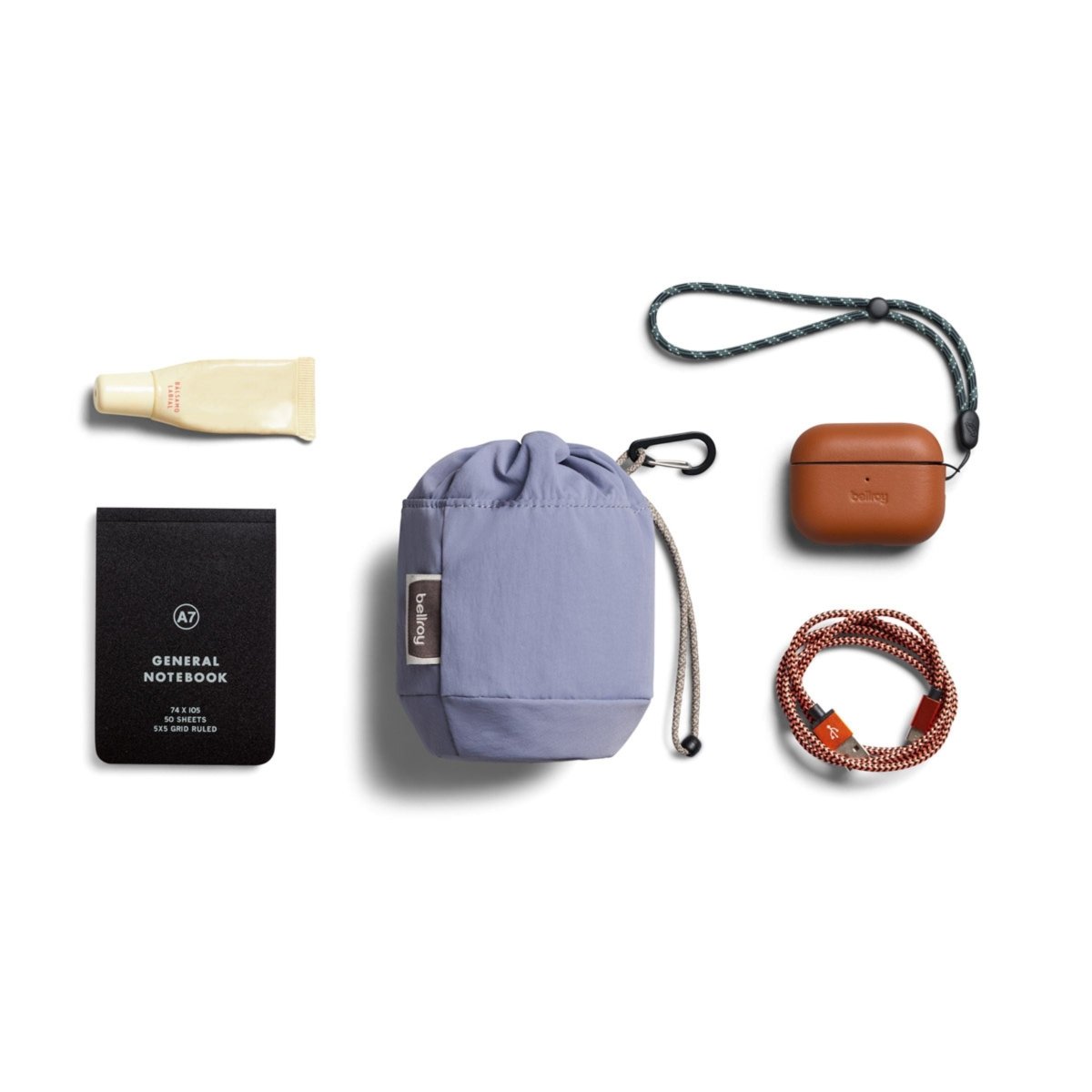 Bellroy Cinch Pouch in Lilac Haze - Getoutside Shoes