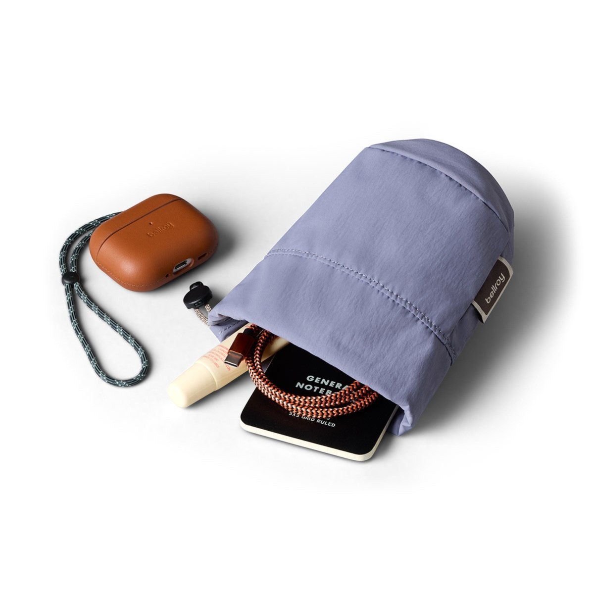 Bellroy Cinch Pouch in Lilac Haze - Getoutside Shoes
