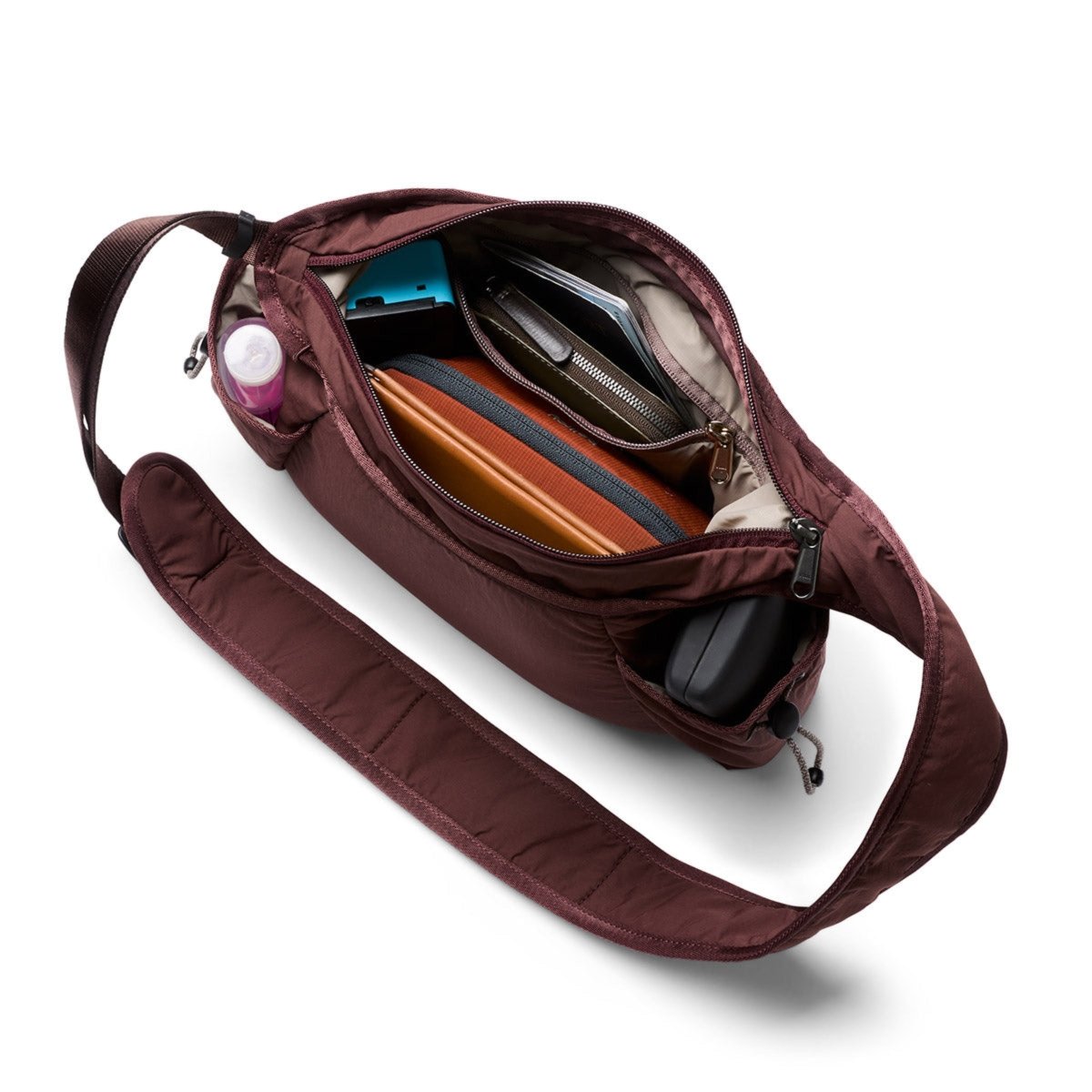 Bellroy Cinch Sling in Burgundy - Getoutside Shoes