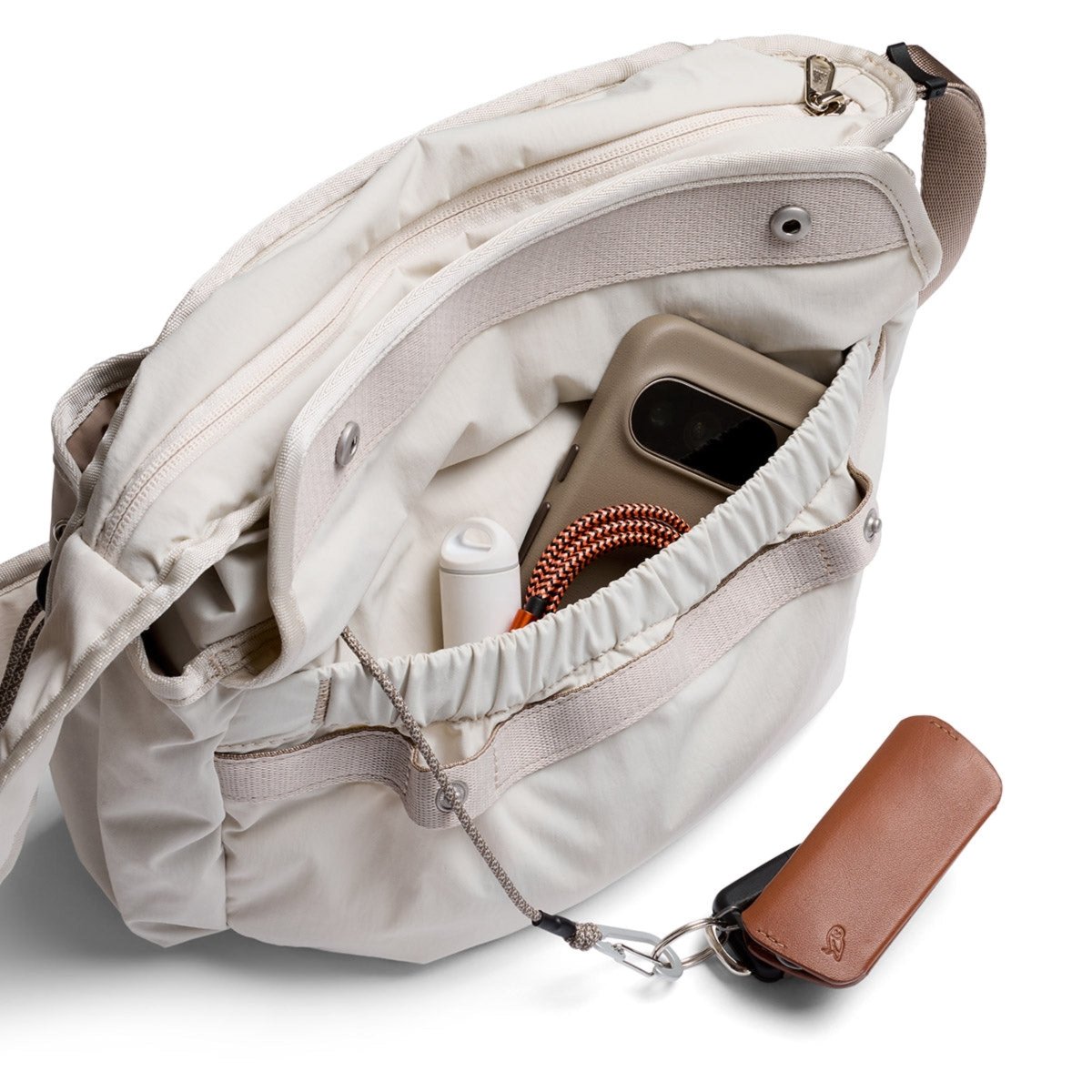 Bellroy Cinch Sling in Oat - Getoutside Shoes