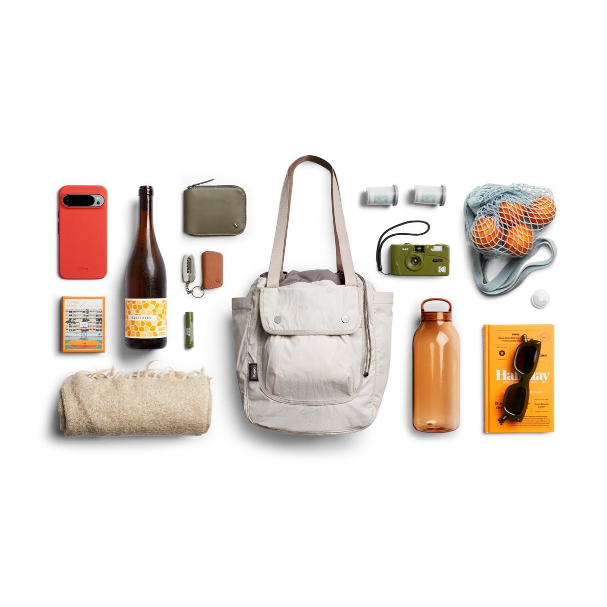 Bellroy Cinch Tote in Oat - Getoutside Shoes