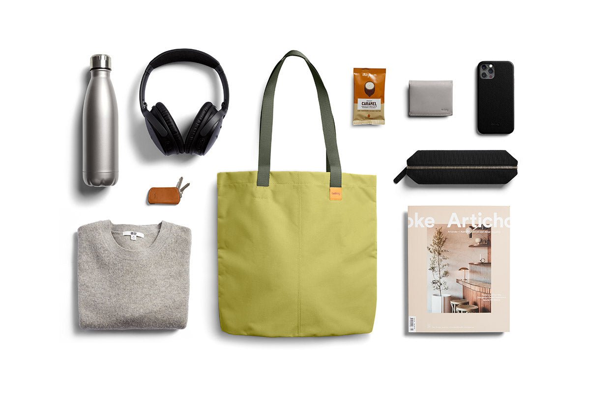 Bellroy City Tote in Kiwi - Getoutside Shoes