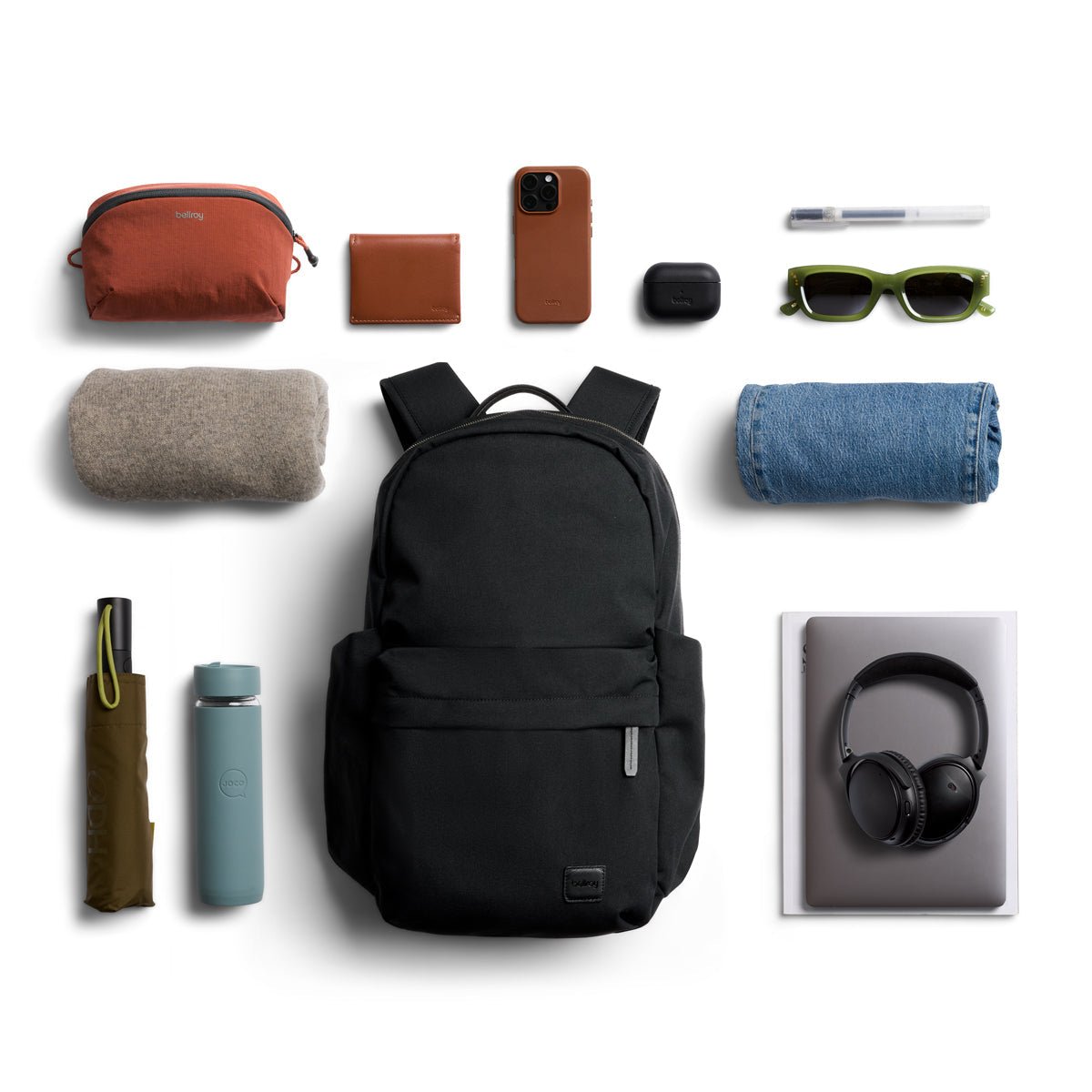 Bellroy Classic Daypack 21L in Black - Getoutside Shoes