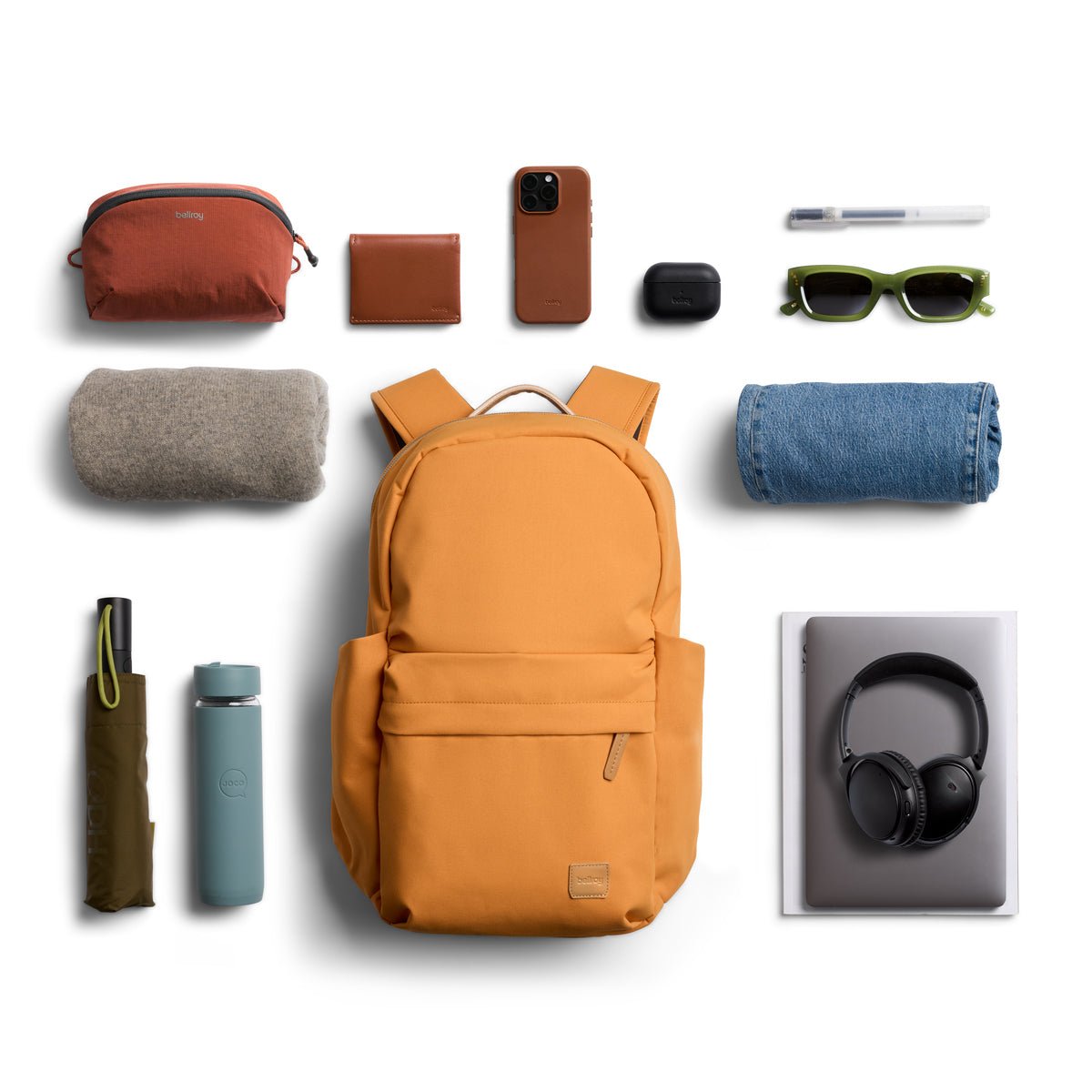 Bellroy Classic Daypack 21L in Butterscotch - Getoutside Shoes