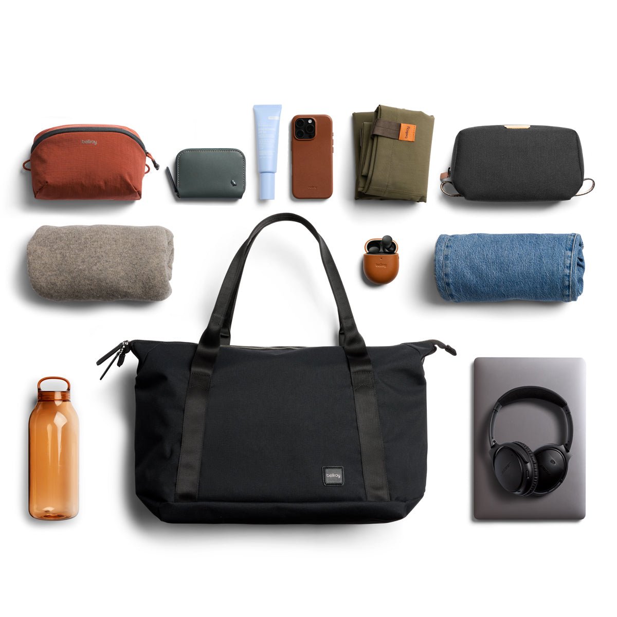 Bellroy Classic Getaway Bag 28L in Black - Getoutside Shoes