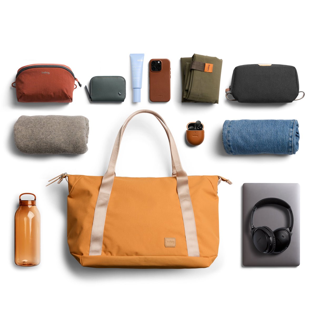 Bellroy Classic Getaway Bag 28L in Butterscotch - Getoutside Shoes