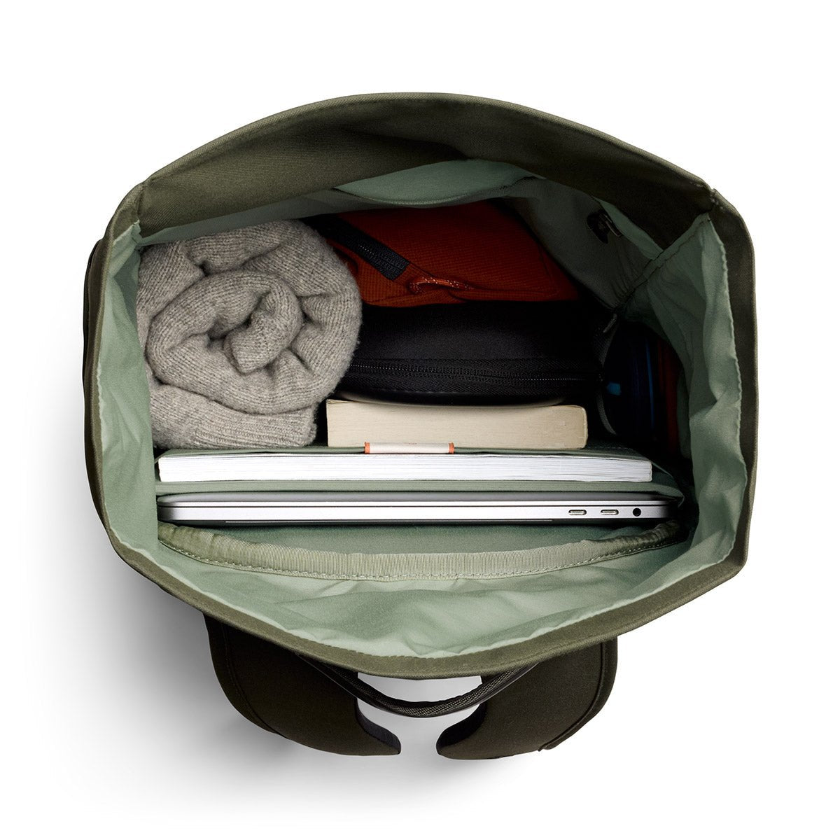 Bellroy Classic Rolltop 26L in Olive - Getoutside Shoes