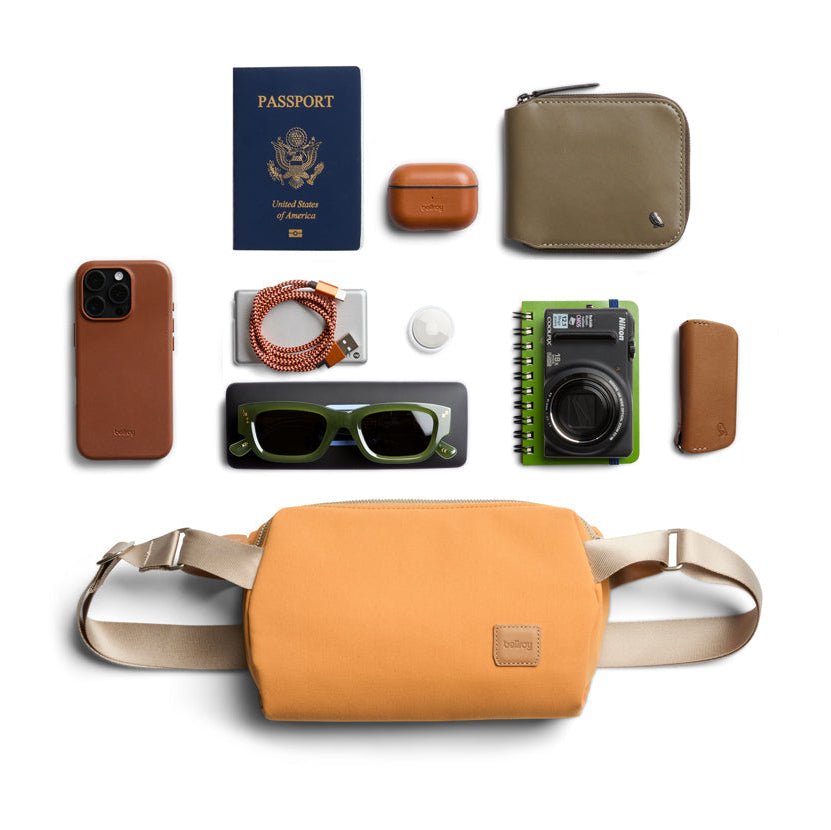 Bellroy Classic Sling 3L in Butterscotch - Getoutside Shoes
