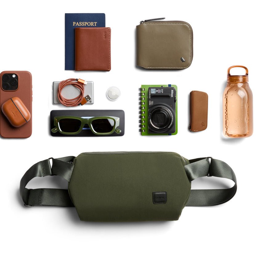 Bellroy Classic Sling 5L in Olive - Getoutside Shoes