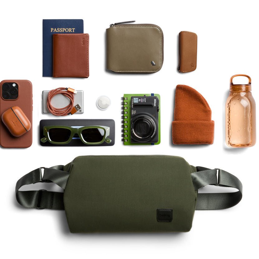 Bellroy Classic Sling 7L in Olive - Getoutside Shoes