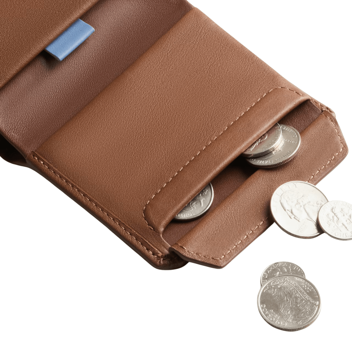 Bellroy Coin Wallet in Hazelnut - Getoutside Shoes