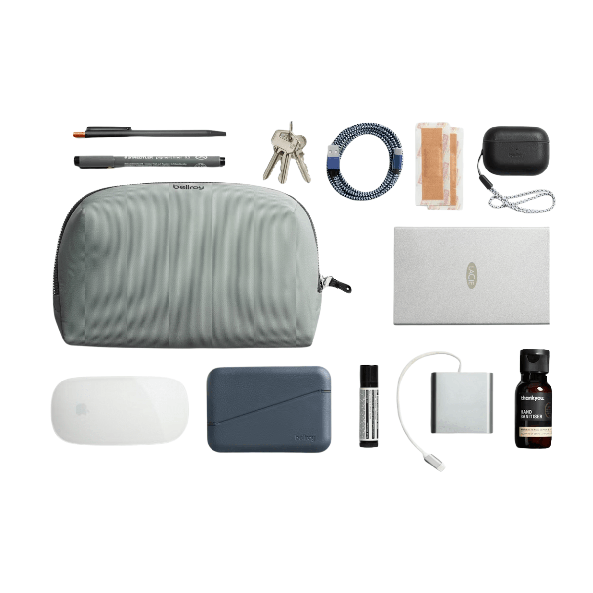 Bellroy Desk Caddy in Eucalyptus - Getoutside Shoes