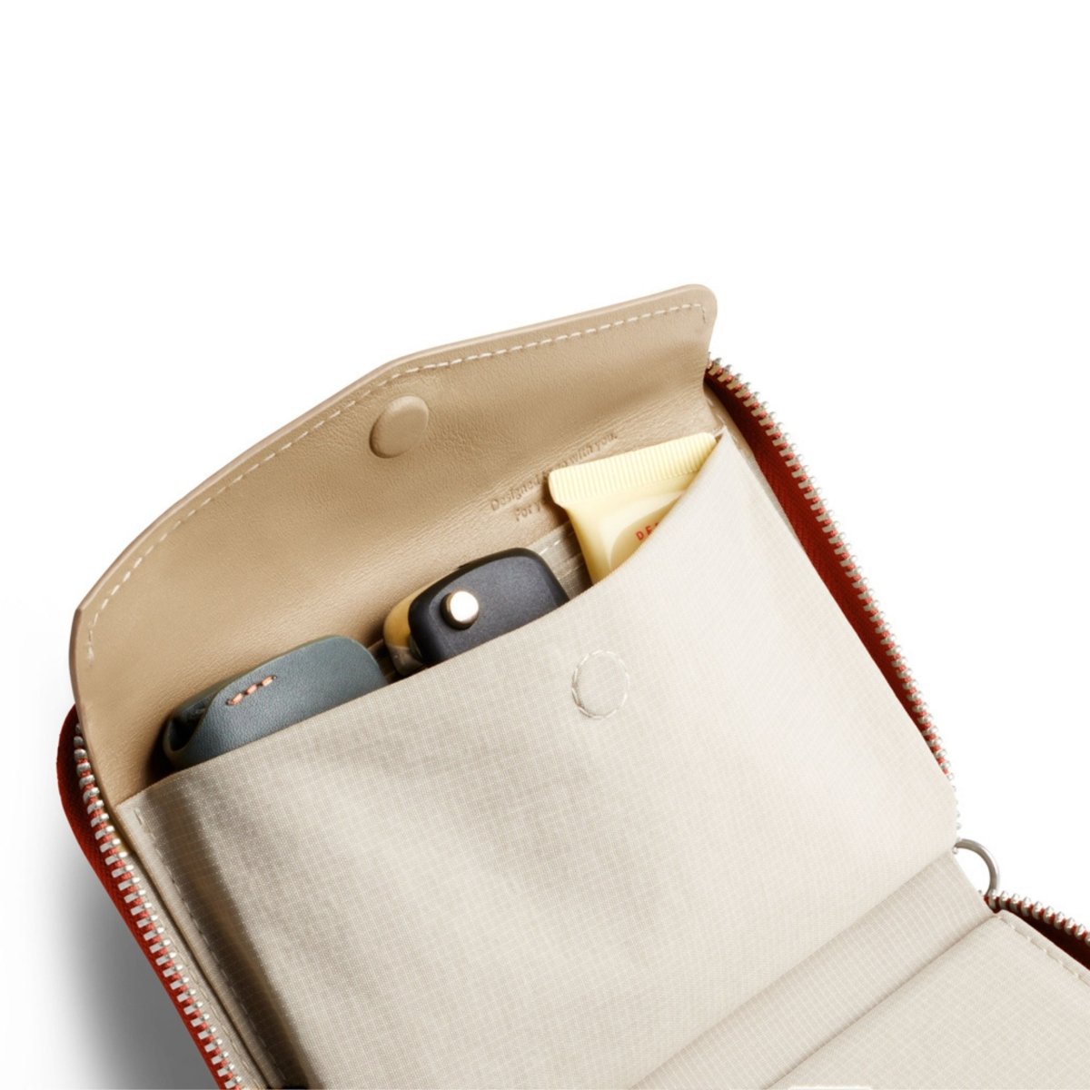 Bellroy Folio Wallet in Blood Orange - Getoutside Shoes