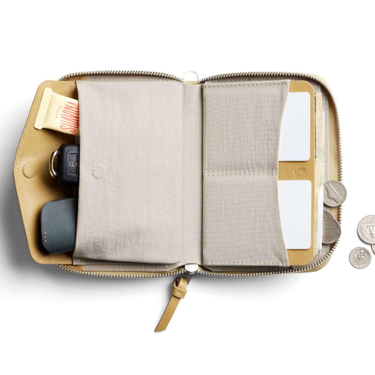 Bellroy Folio Wallet in Mustard - Getoutside Shoes