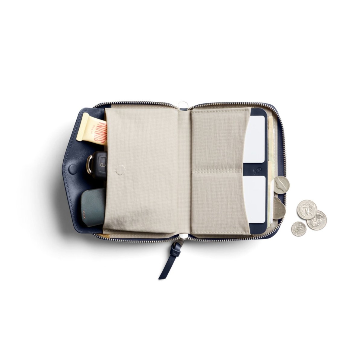 Bellroy Folio Wallet in Navy - Getoutside Shoes
