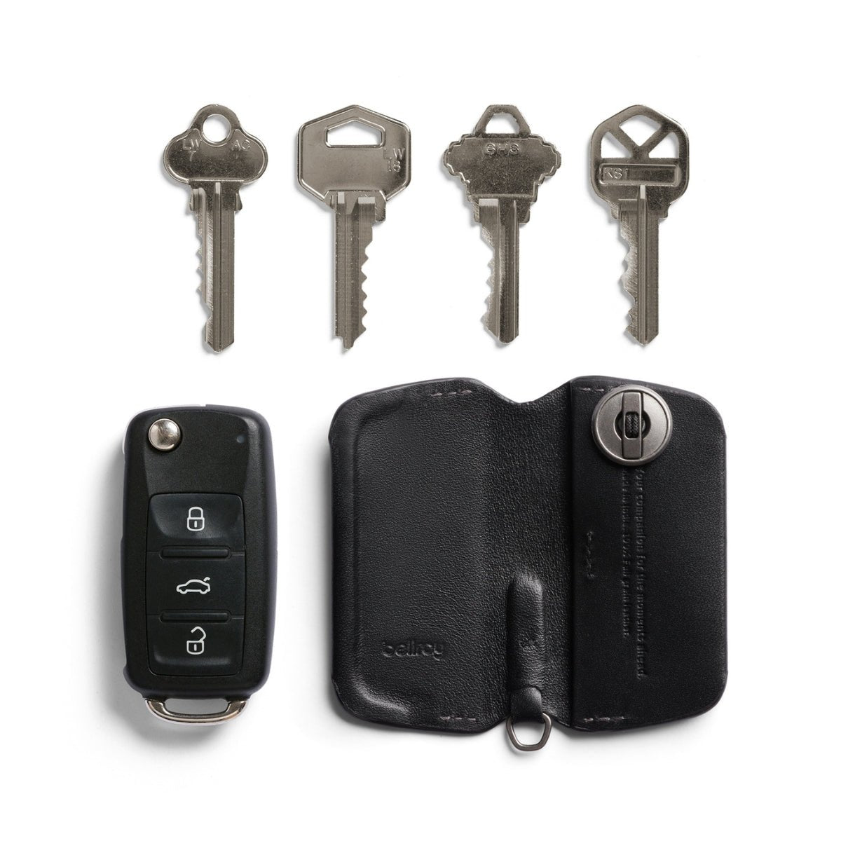 Bellroy Key Cover (Third Edition) in Black - Getoutside Shoes