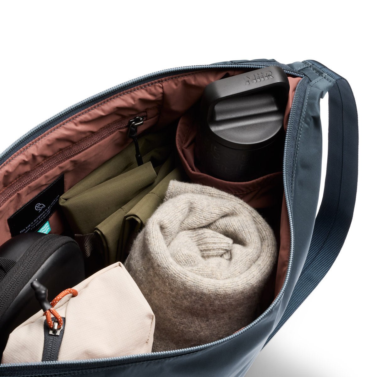 Bellroy Laneway Crescent Bag 12L in Bluesteel - Getoutside Shoes