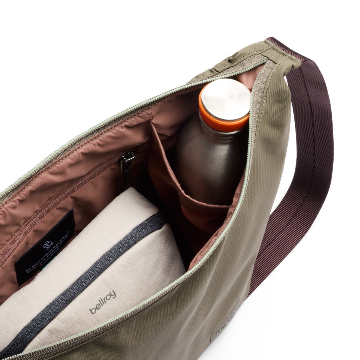 Bellroy Laneway Crescent Bag 7L in Seakelp - Getoutside Shoes