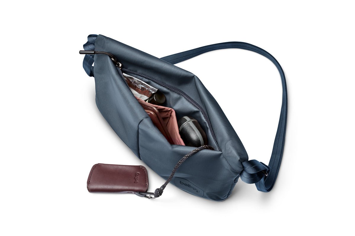 Bellroy Laneway Sacoche in Bluesteel - Getoutside Shoes
