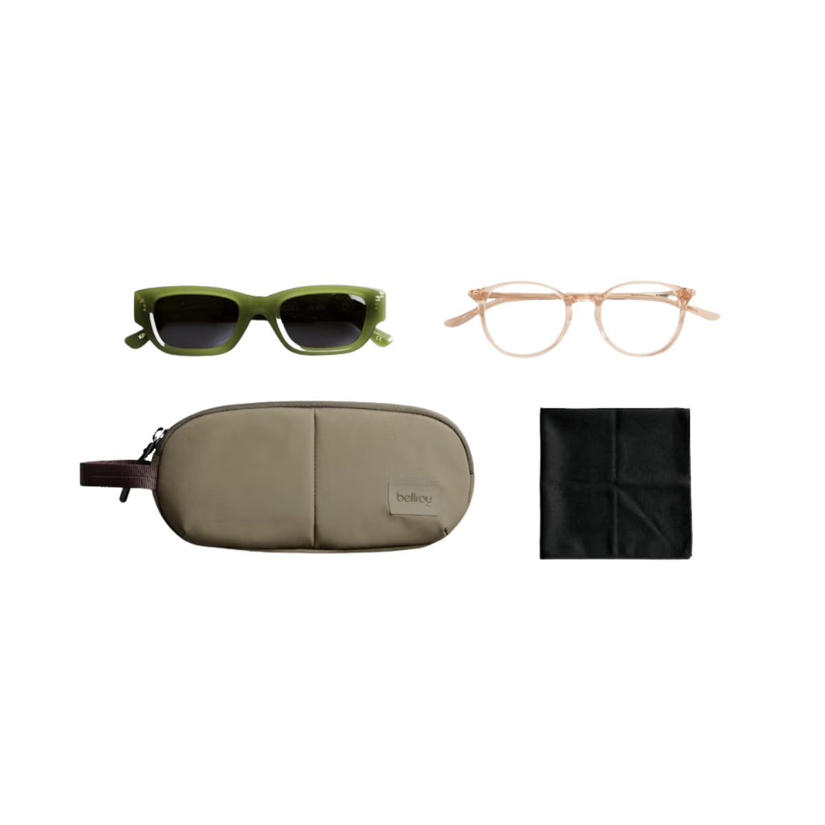 Bellroy Laneway Sunglasses Pocket in Sea Kelp - Getoutside Shoes