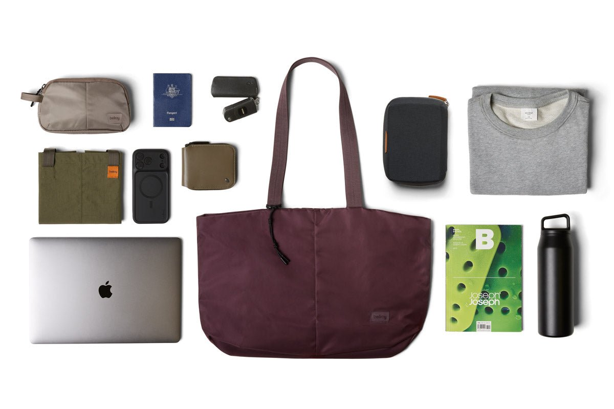 Bellroy Laneway Tote 19L in Fig - Getoutside Shoes