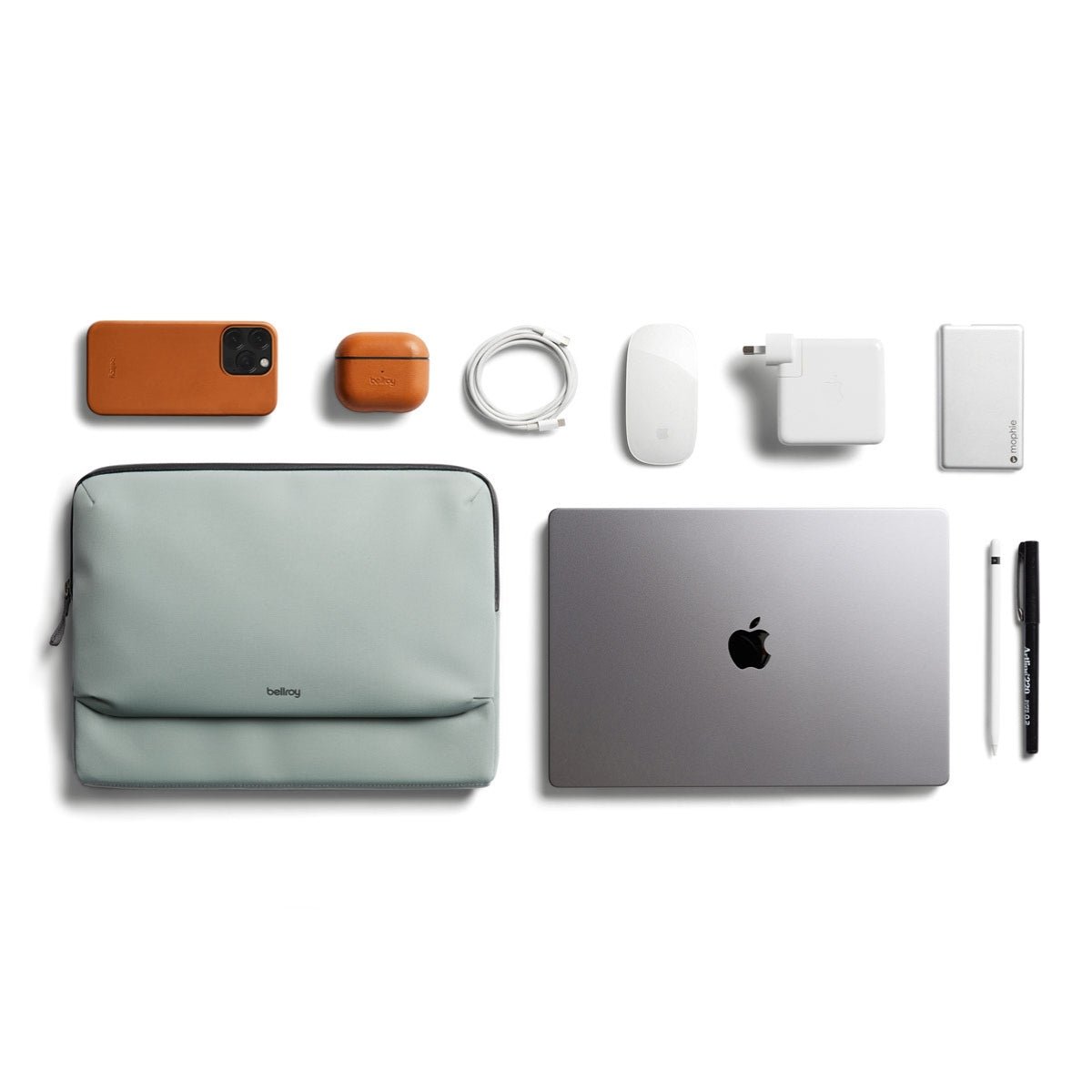 Bellroy Laptop Caddy 16" in Eucalyptus - Getoutside Shoes