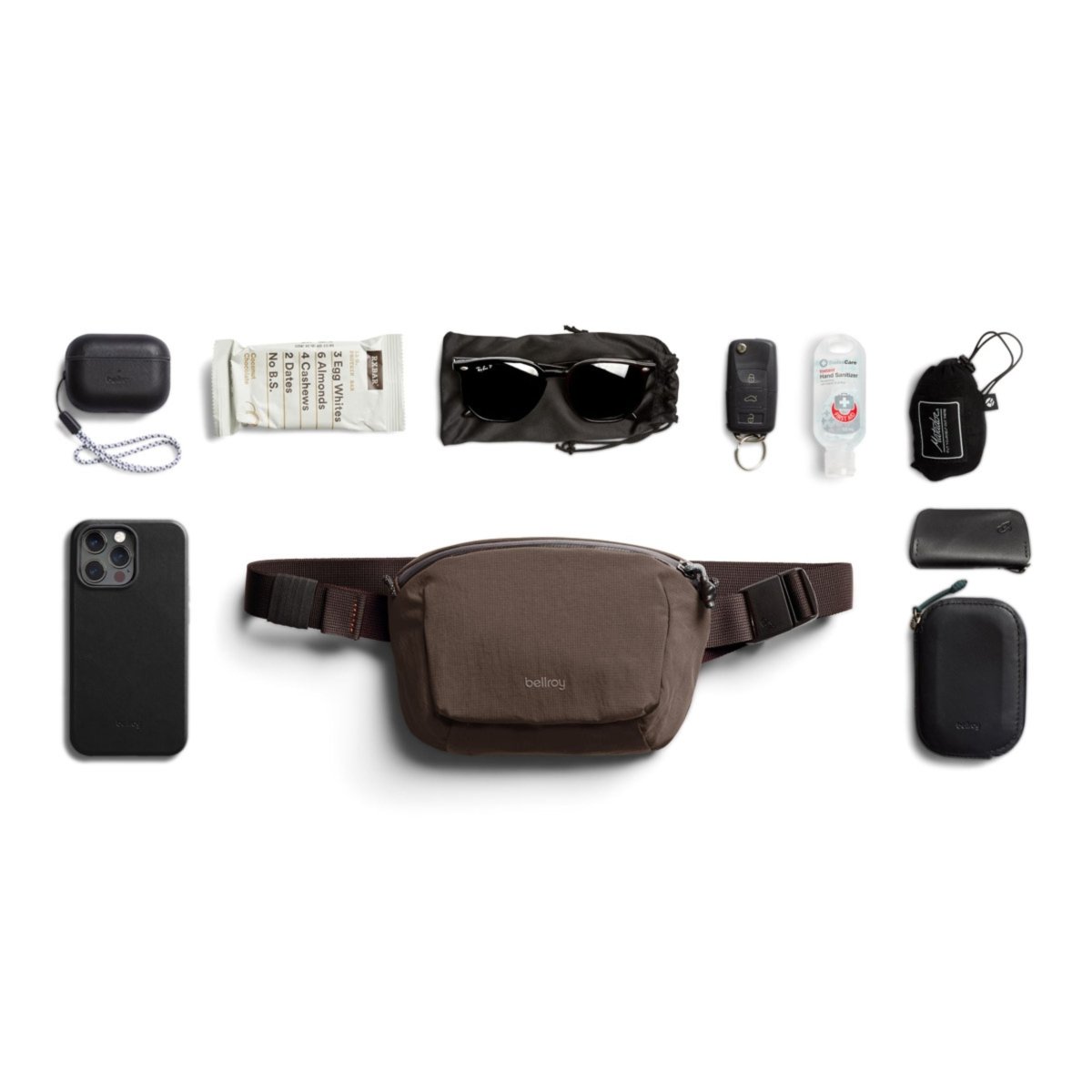 Bellroy Lite Belt Bag in River Rock - Getoutside Shoes