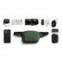 Bellroy Lite Belt Bag in Spruce - Getoutside Shoes