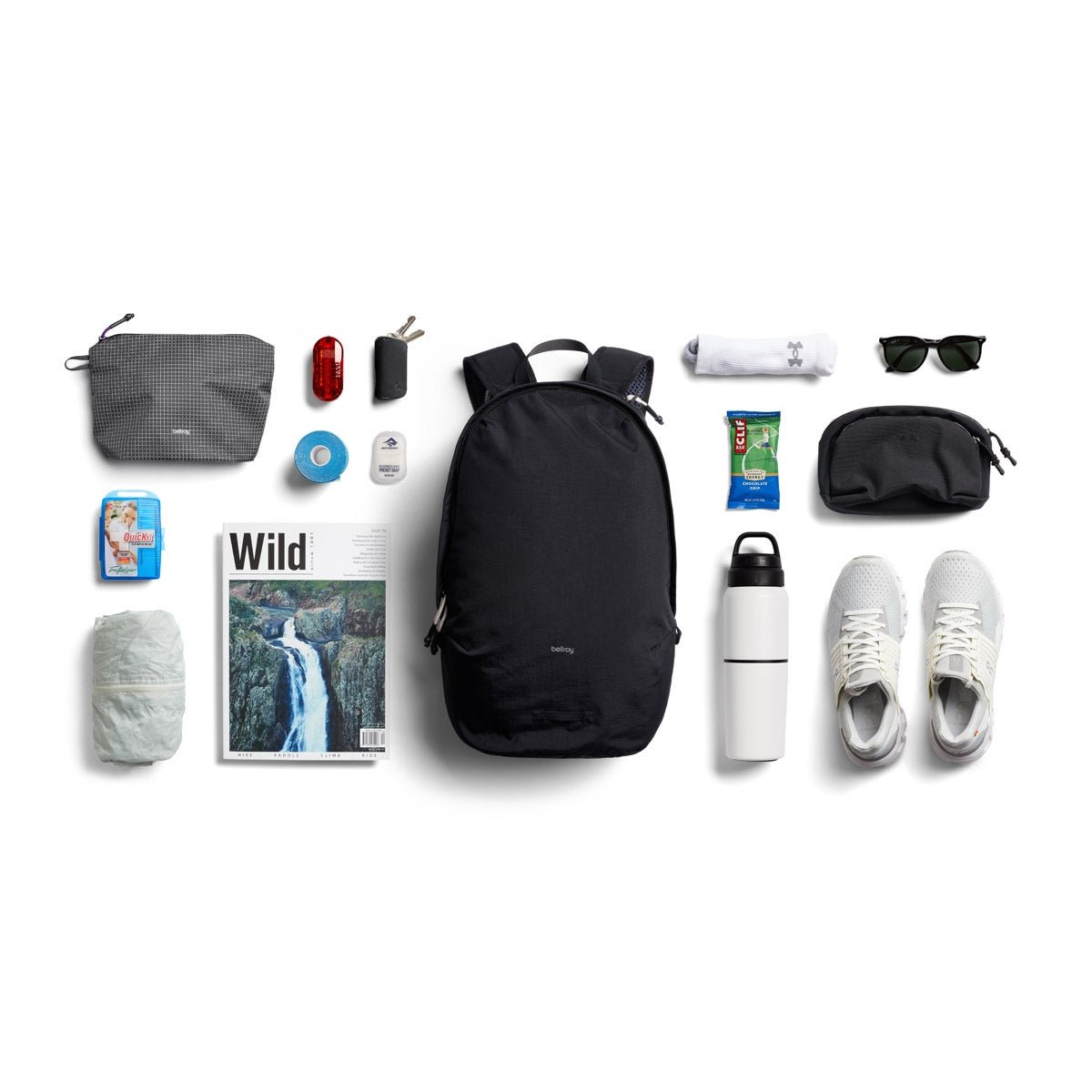 Bellroy Lite Daypack in Black - Getoutside Shoes