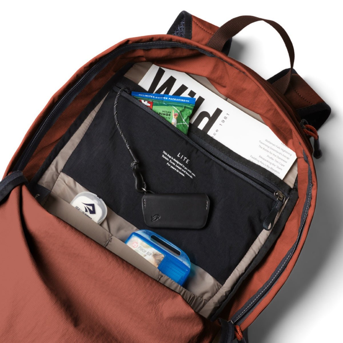 Bellroy Lite Daypack in Clay - Getoutside Shoes