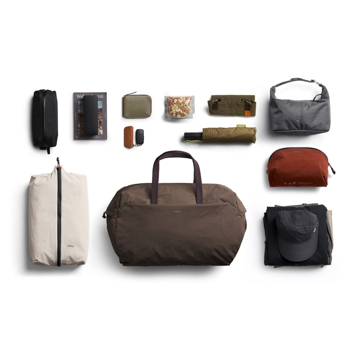 Bellroy Lite Duffel 40L in River Rock - Getoutside Shoes