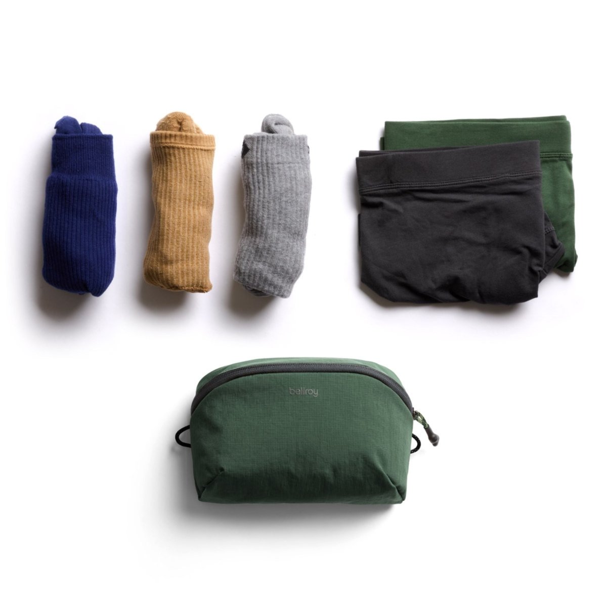 Bellroy Lite Packing Pouch 2L in Spruce - Getoutside Shoes