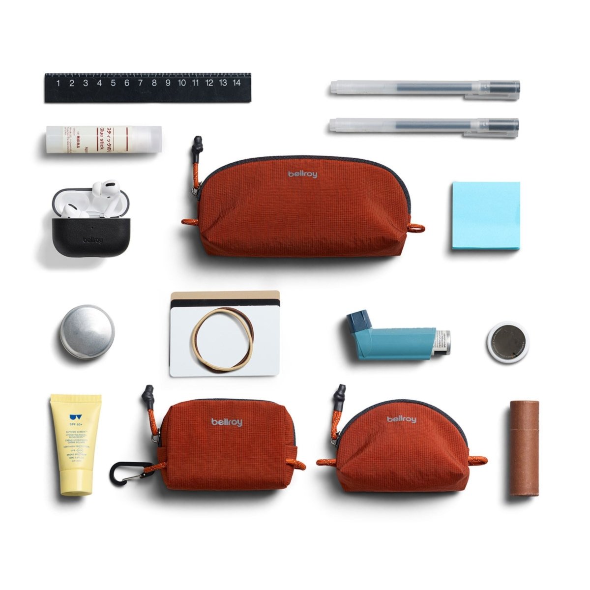 Bellroy Lite Pocket Trio in Clay - Getoutside Shoes