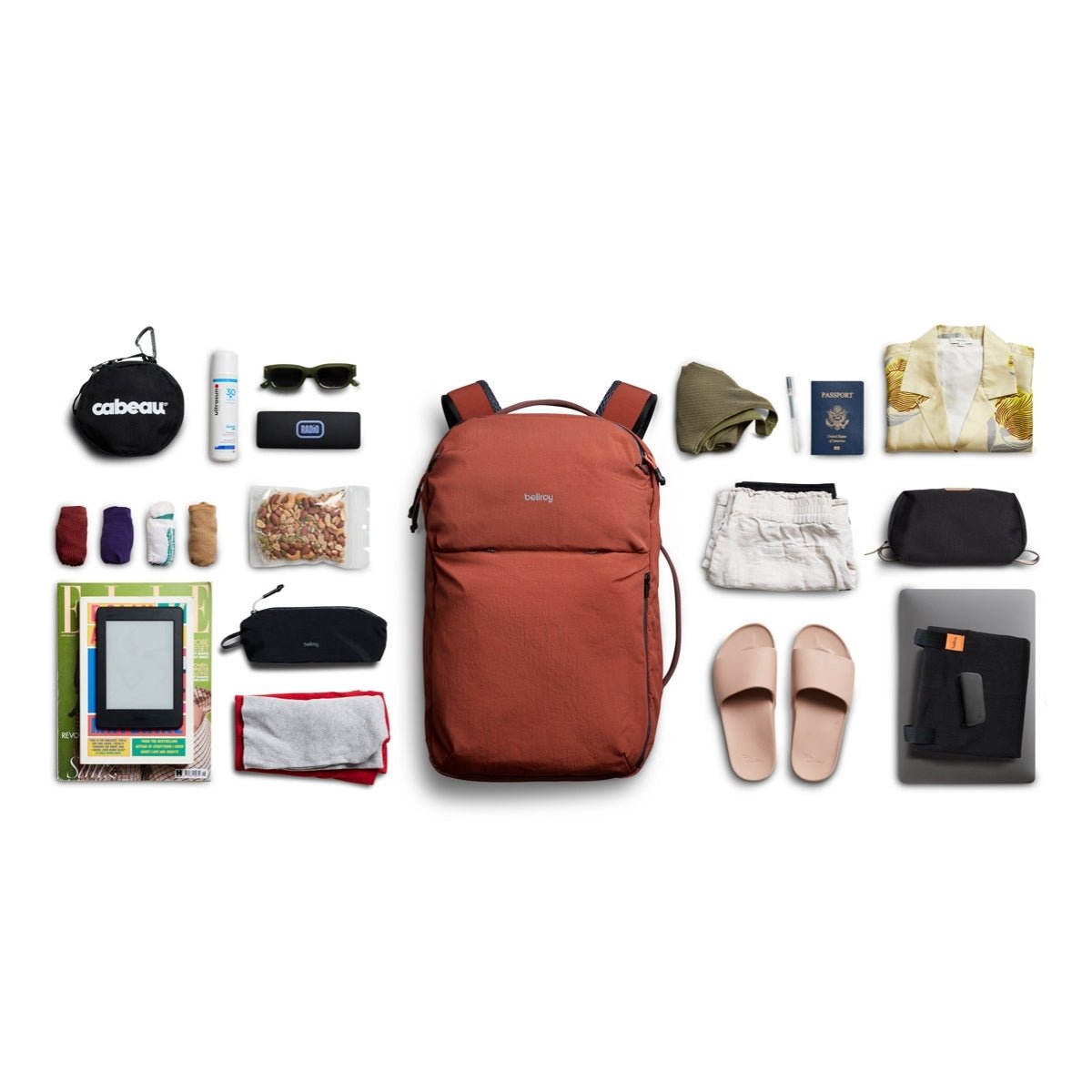 Bellroy Lite Travel Pack 30L in Clay - Getoutside Shoes