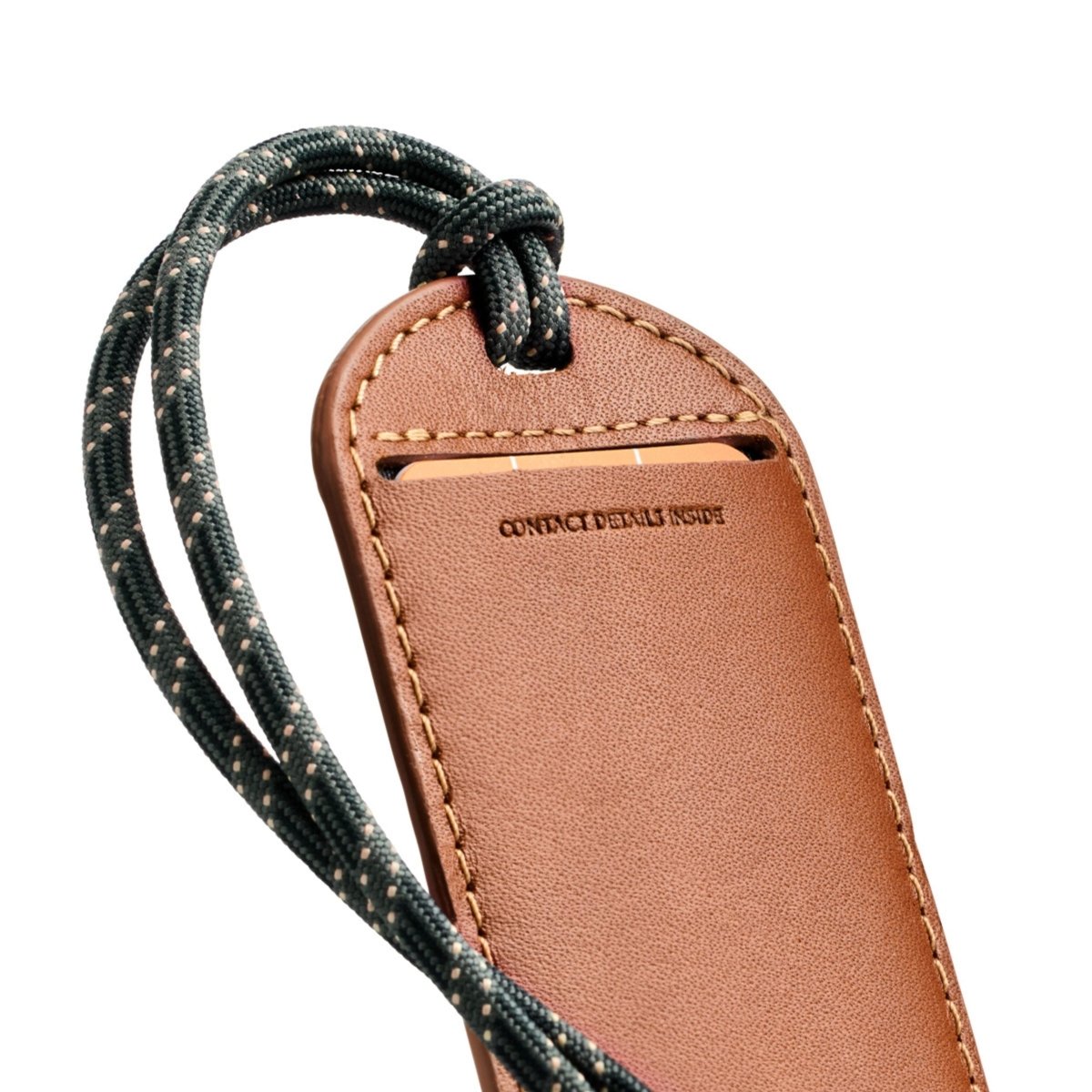 Bellroy Luggage Tag in Caramel - Getoutside Shoes