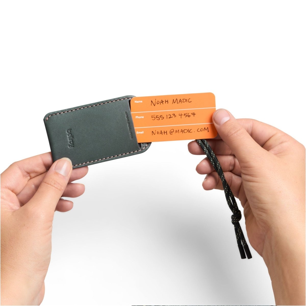 Bellroy Luggage Tag in Everglade - Getoutside Shoes