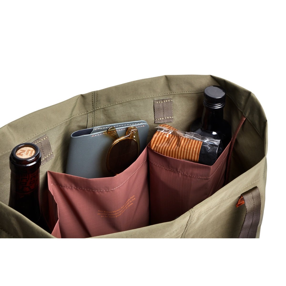 Bellroy Market Tote in Willow - Getoutside Shoes