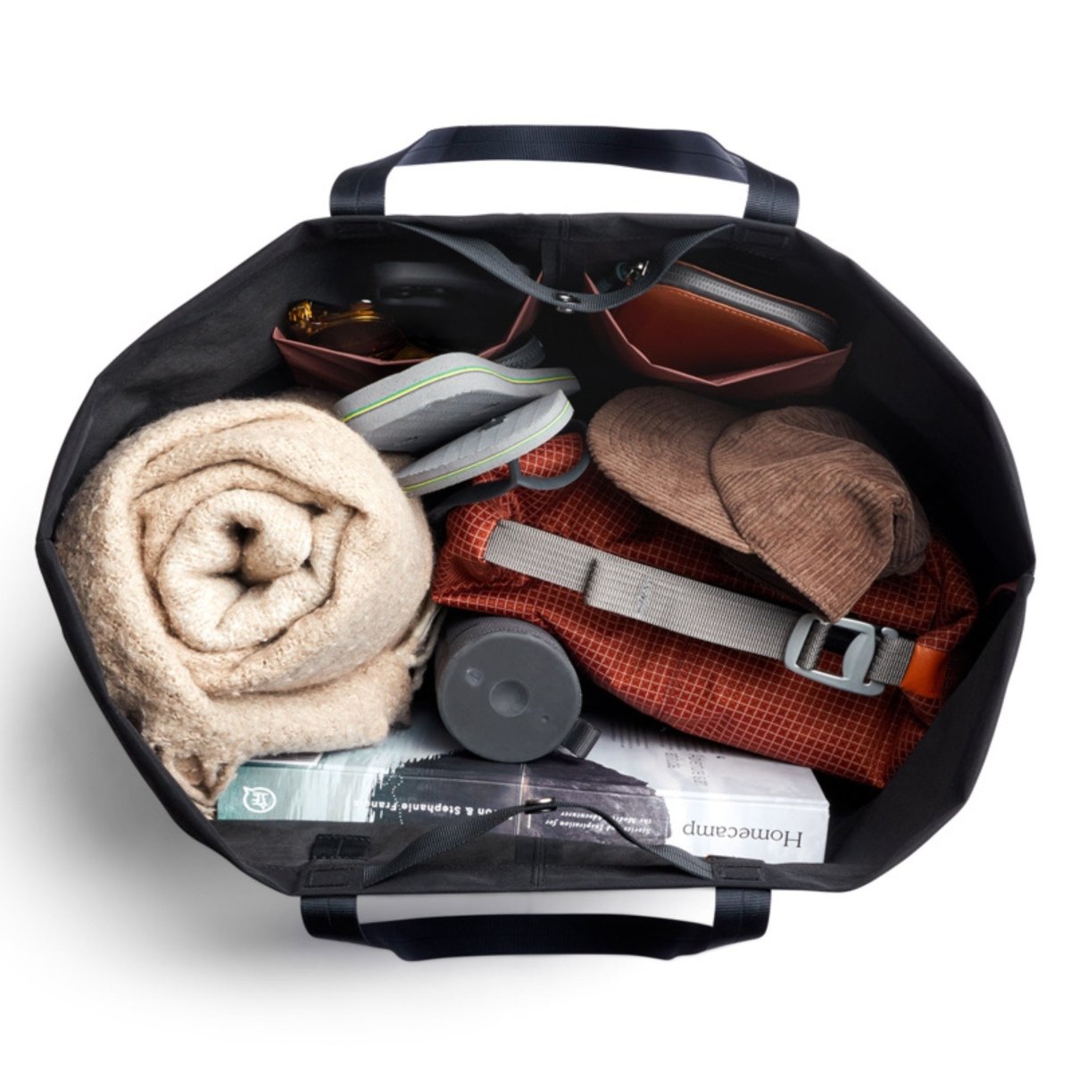 Bellroy Market Tote Plus in Black - Getoutside Shoes