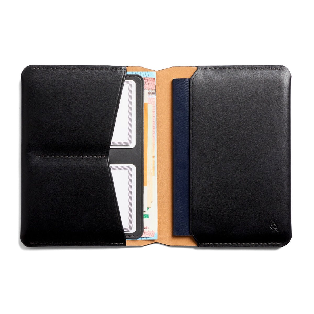 Bellroy Passport Cover in Black - Getoutside Shoes