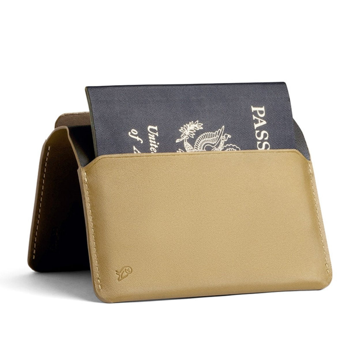 Bellroy Passport Cover in Mustard - Getoutside Shoes